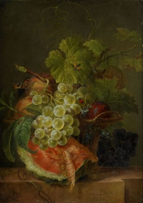 Fruktstilleben by Willem Van LEEN