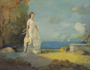 Spring by Ettore CASER - auction artwork with signature