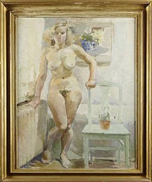 Stående Modell by Fritz HOLMER