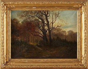 Jägare Med Hund by Adolf HIRSCH