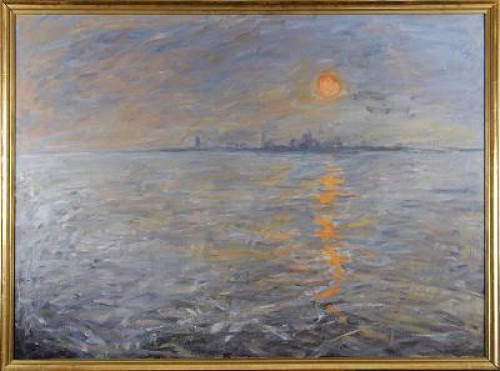 Solnedgång Skagen by Per SKOGLER