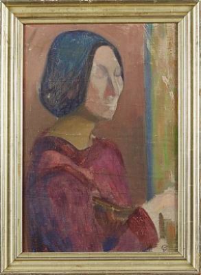 Skådespelerska I München by Carl PALME