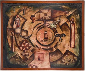 Zocalo by Arturo ELIZONDO - auction artwork with signature