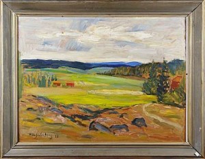 Landskapsmotiv by Nils SÖDERBERG
