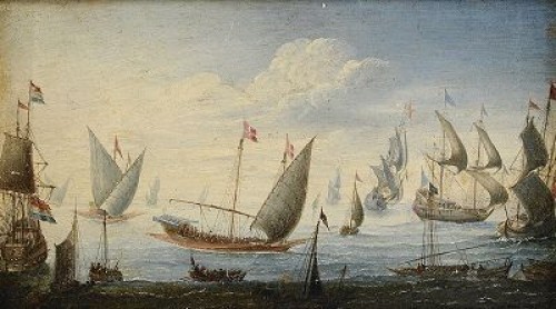 Sjöslag by Jacobus STORCK - auction artwork with signature