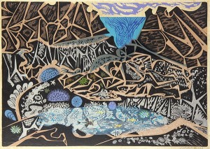 Tidepool by Emmy Lou PACKARD - auction artwork with signature