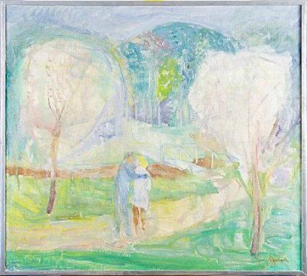Vårförälskelse by Rune LUNDMARK - auction artwork with signature