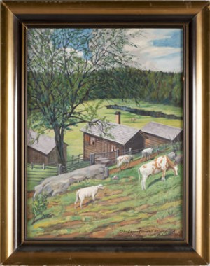 örbodarna Fäbovall Helsingland by Hjalmar LINDE