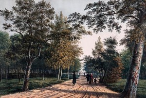 On A Stroll by Johann Wilhelm Gottfried BARTH