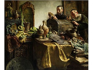 In Der Raritätenkammer by Léon De Meuter BRUNIN