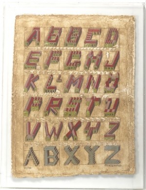 Alphabet by Pedro FRIEDEBERG