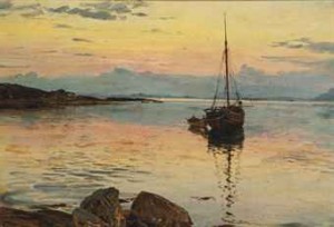 Dusk On The Water by Even ULVING