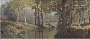 Riverscape by Milton H. LOWELL