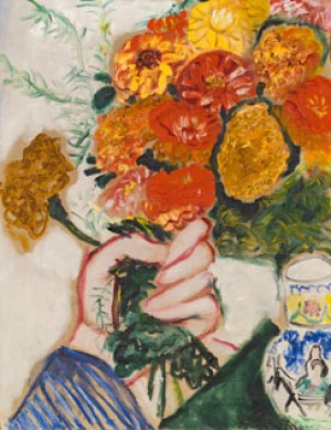 Bouquet Of Flowers by Frigyes FRANK - auction artwork with signature