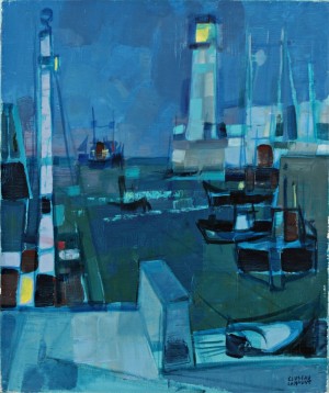 Retour Au Soir by Jean CLUSEAU-LANAUVE - auction artwork with signature