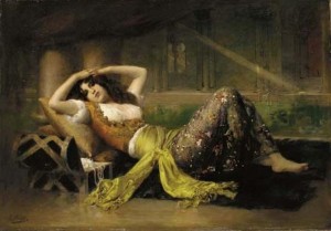L'odalisque by Adolphe WEISZ