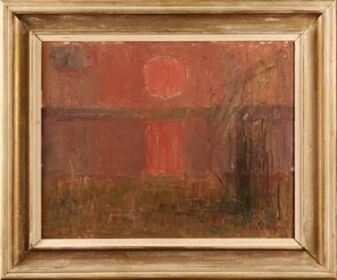 Solnedgång by Harry SANDBERG - auction artwork with signature