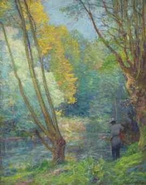 Autumn Among The Willows by Robert William VONNOH
