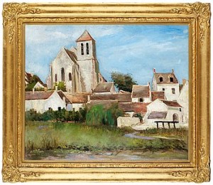 Kyrkan I Montigny by Carl Fredrik HILL