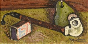 Still-life With A Pipe. by Frantisek DOUBRAVA - auction artwork with signature