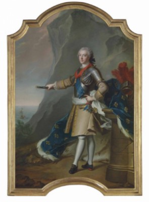 Portrait Of Louis-jean-marie De Bourbon by Jean Marc NATTIER