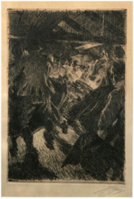 Dans I Gopsmorstugan by Anders ZORN