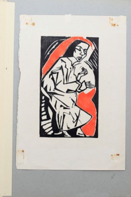 Frau by Erich HECKEL