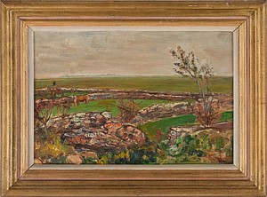 Gråväder. Borgby, öland by Carl RYD