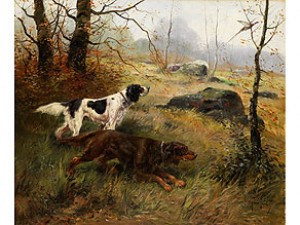 Fasanenjagdszene by F. E. MARTINEZ - auction artwork with signature
