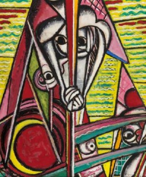 Cubist Composition by Henry Lyman SAYEN