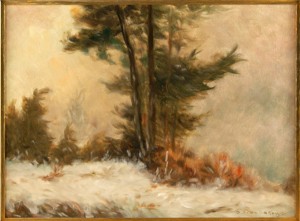 Waldlandschaft by Fedor SZERBAKOW - auction artwork with signature