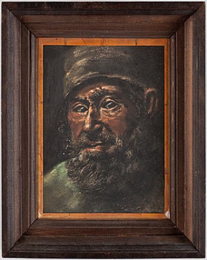 Porträtt Av Judisk Man by Carl HAAG