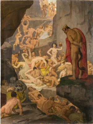 Hell by Arthur KAMPF - auction artwork with signature