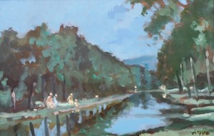 Park Scene by Frederick MCDUFF