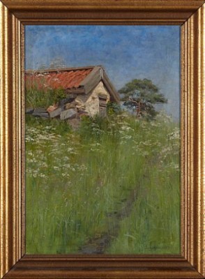 Uthus I Sommargrönska by Fanny HJELM