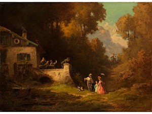 Die Waldschänke by Willy MORALT