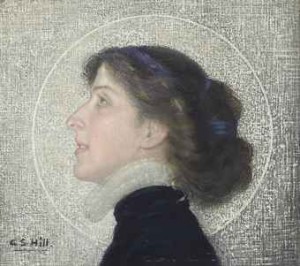 Serenity by George Snow HILL - auction artwork with signature