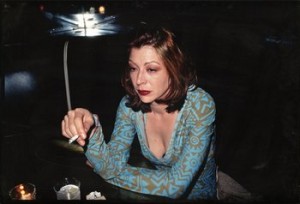 Kathleen At The Bowery Bar, N.y.c 1995 by Nan GOLDIN