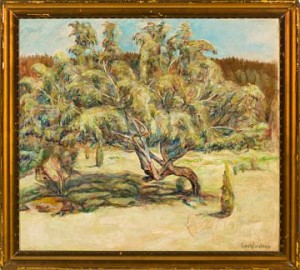 Bjerhem, Jeløen by Einar SANDBERG - auction artwork with signature