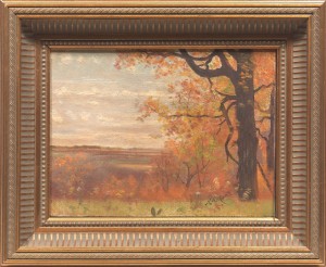 Autumn Landscape by Nelson Augustus MOORE - auction artwork with signature