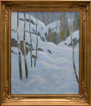 Vinterlandskap by Eino TANNER