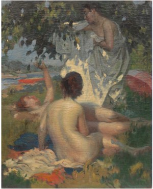 Bathers by Louis JAMBOR