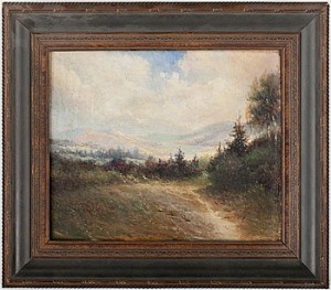 Sommarlandskap by Tage BERGGREN - auction artwork with signature