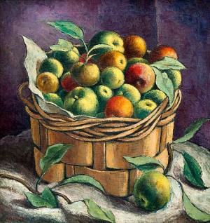Still Life With Apples by Nadia BENOIS
