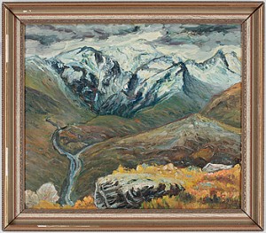 Fjällandskap by Gösta BOHM