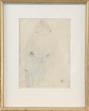 Kvinnostudie by Auguste RODIN
