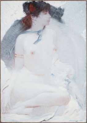 Nudo by Ottavio MAZZONIS - auction artwork with signature