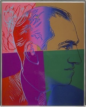 George Gershwin by Andy WARHOL