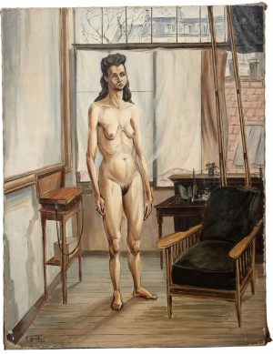 Nu Dans L'atelier by Francis GRUBER - auction artwork with signature