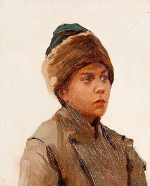 A Boy by Lukian Vasilievich POPOV